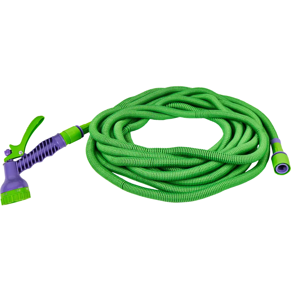 Palisad: Растягивающийся поливочный шланг 10-30 м с 7-режимным пистолетом 89342191 STLM-0952939