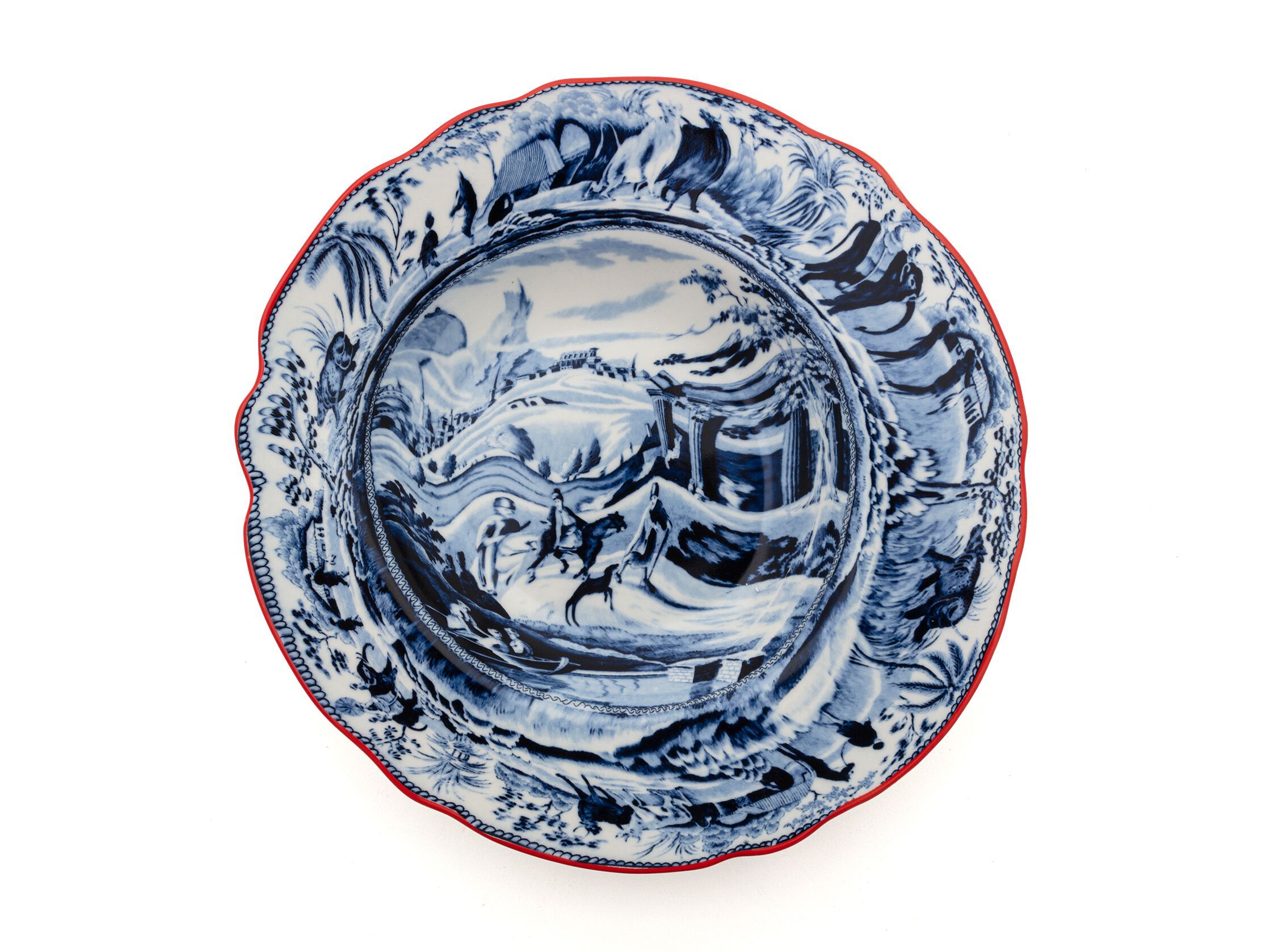 Фарфоровая тарелка Seletti Classics on Acid ARCH-00094131