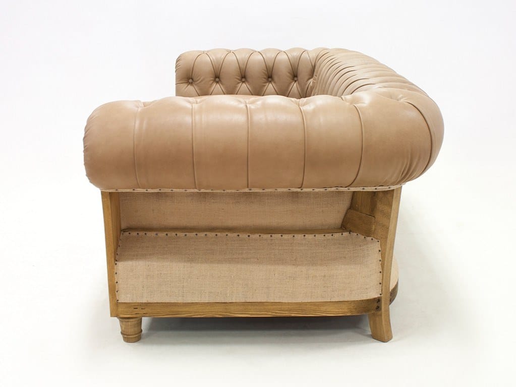 3-местный кожаный капитонный диван CREARTE COLLECTIONS Chesterfield Loor Essence ARCH-00061646 - Вид №6