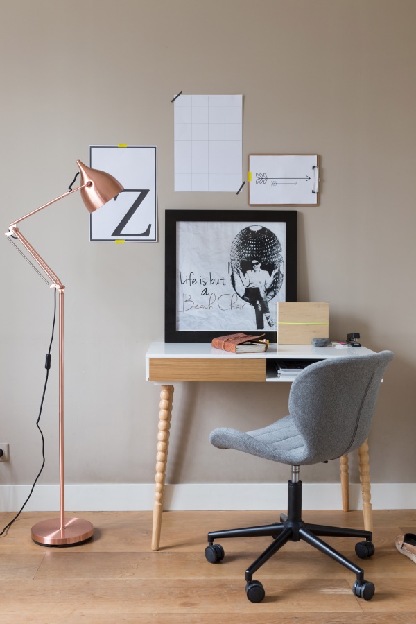 Кресло офисное OMG LL коричневое Zuiver 1300006 - Вид №4