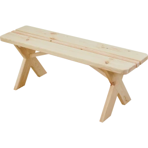 Скамья сосна 1500x330x460 мм натуральная