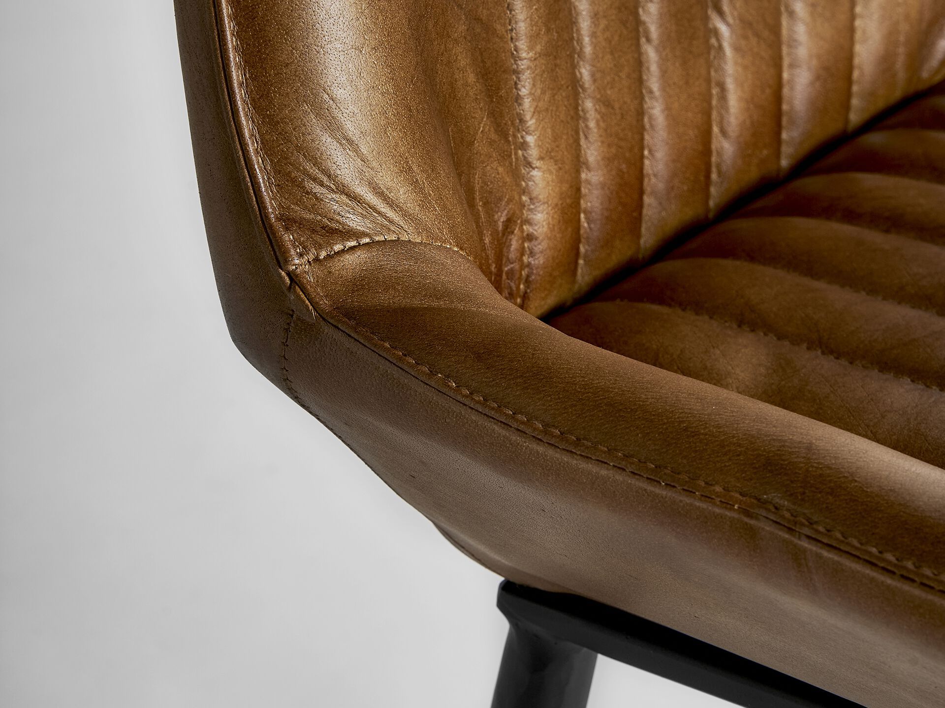 Кожаный мягкий стул Vical Home Мортон ARCH-00146197 - Вид №5
