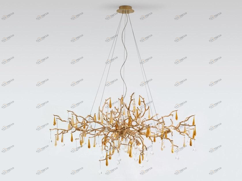 Serip Галогенный подвесной светильник из бронзы Bijout Ct3268/8