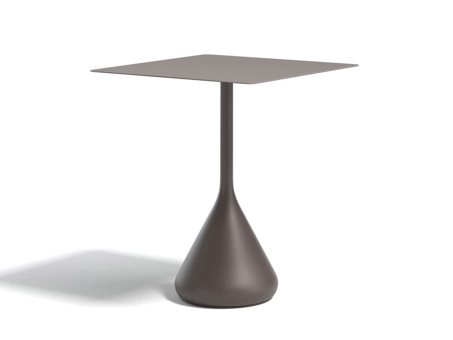 Высокий квадратный керамический садовый стол с верхней частью HPL DEDON спутник ARCH-00040024 - Вид №3