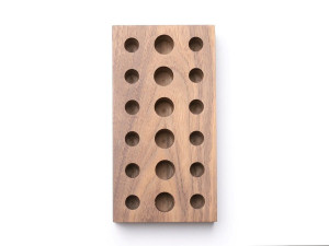 Держатель для макияжа из грецкого ореха