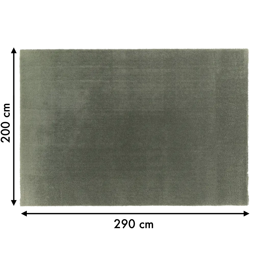 Ковер полиэстер Tony Inspire 200x290 см цвет зеленый STLM-2071692 - Вид №8