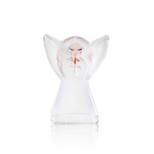 34091 Скульптура "Ангел" (большая), прозрачная/бежевая, 120/165 мм. Maleras