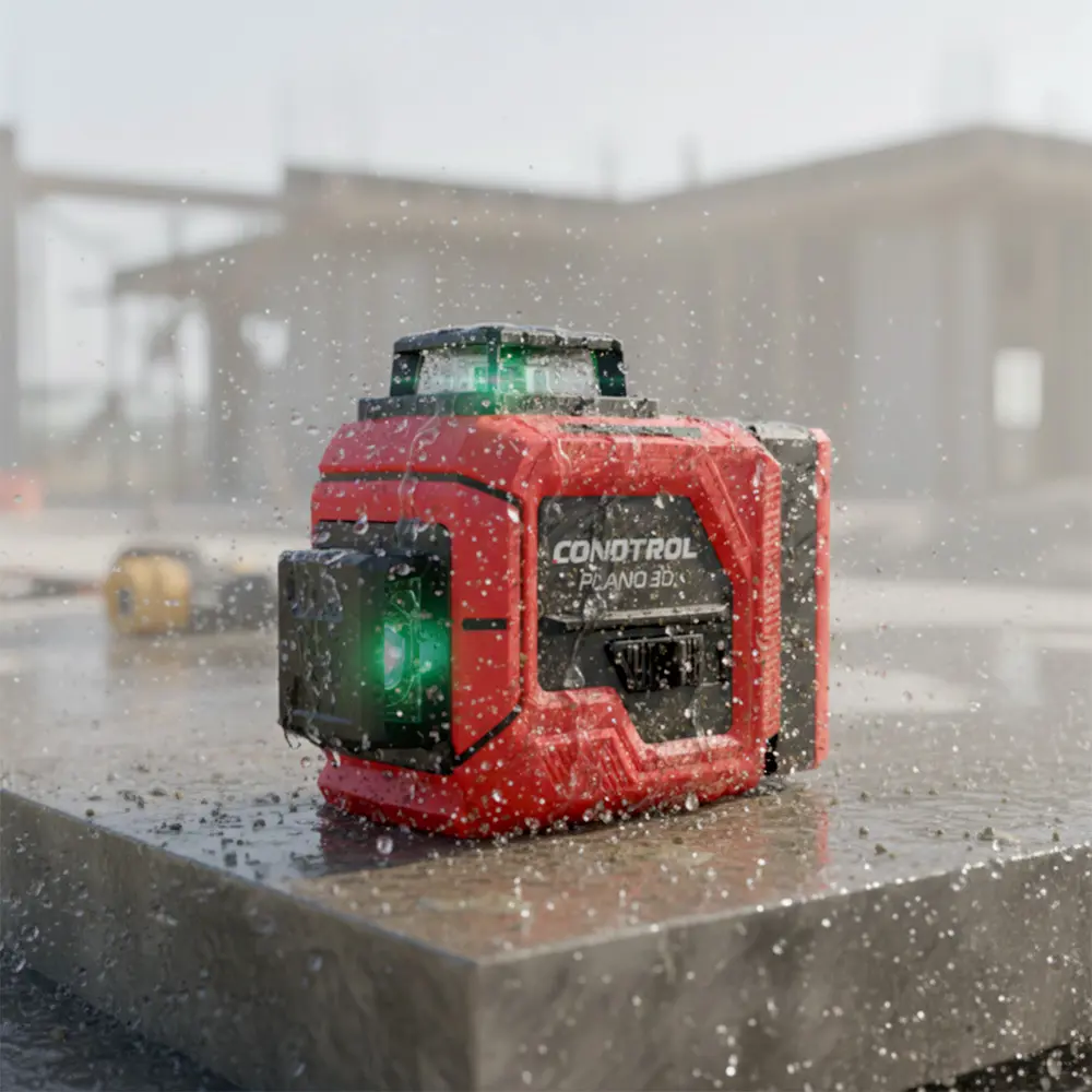 Уровень лазерный Condtrol Plano 3D зеленый луч, 60 м STLM-2153053 - Вид №8