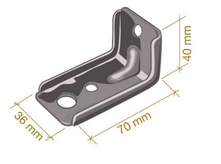 Соединитель для закрепления перекрытий из стальных канавок CentroStorico CONNETTORE ACCIAIO SALDATO CENTROSTORICO ARCH-00068213 - Вид №2