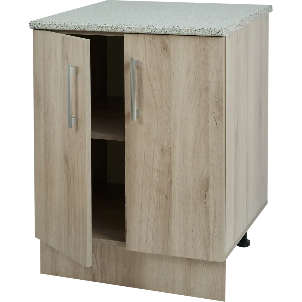 Напольный шкаф Кантри 60x60x85.2 см ЛДСП цвет бежевый Santreyd STLM-2160193 - Вид №2