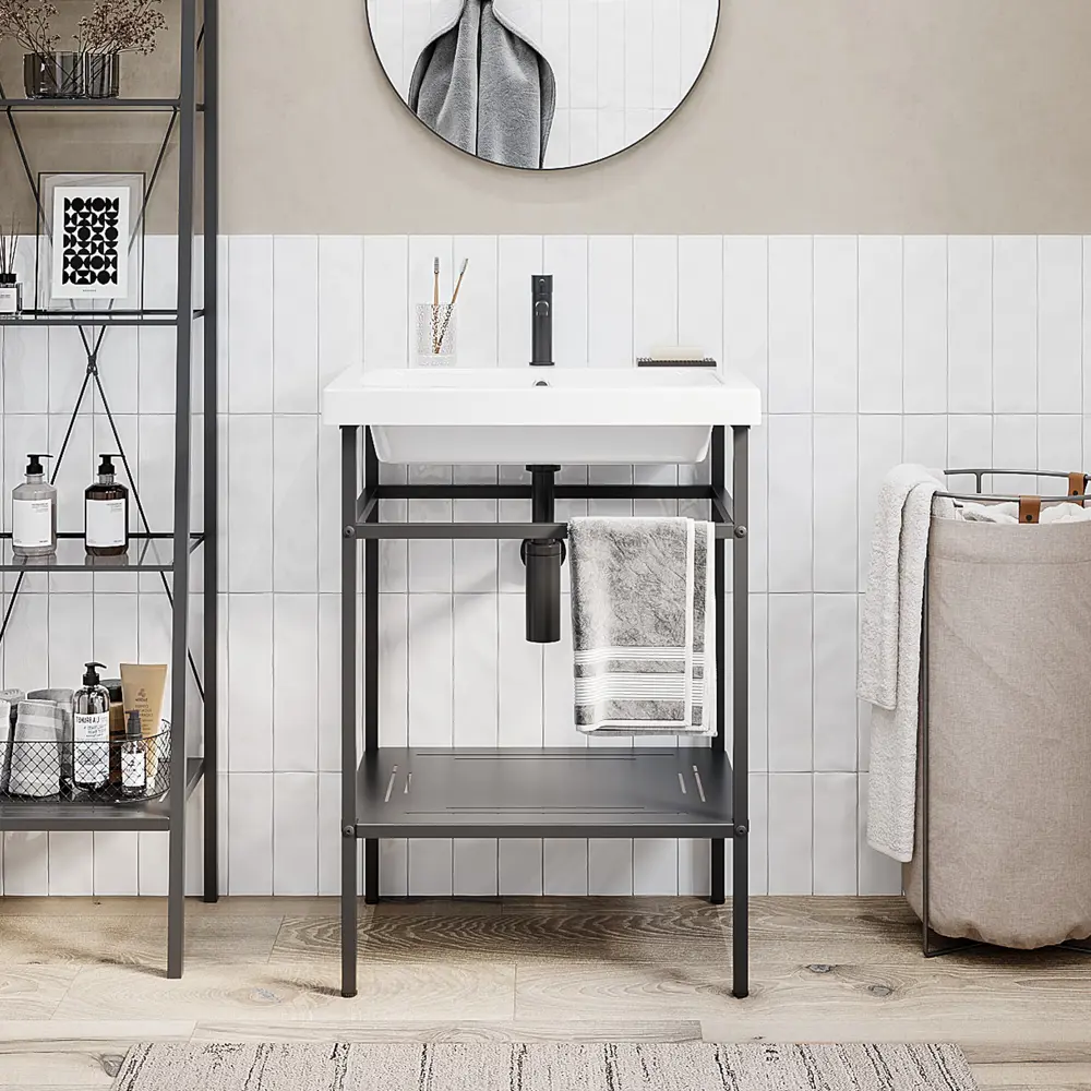 Konsensa Бруклин — стильная напольная опора для раковины 89375176 STLM-1405984 - Вид №4