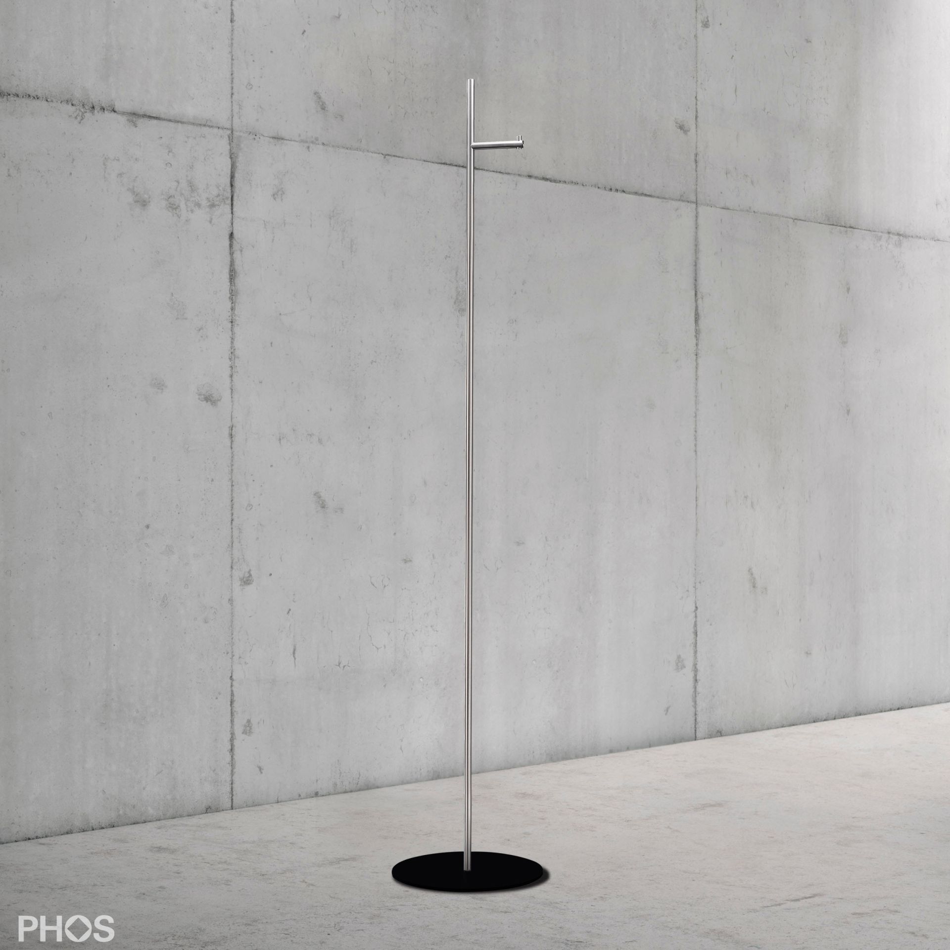 GSTS1S-BPS Вешалка прямая 1s, основание: черное. PHOS  - Вид №1