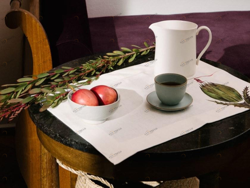 The NapKing Набор для завтрака (6 салфеток + 6 салфеток) Herbis sun-id-1356470