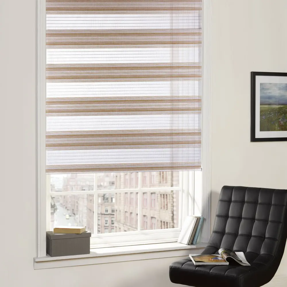 Штора рулонная день-ночь Miamoza 60x160 см, цвет молочный 82612203 STLM-2090894 Santreyd - Вид №2