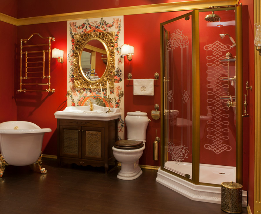 ML.MLD-25.702.D2.PL/ML.MLD-25.748.D2.PL/ML.OLV-29.012/ML.OLV-29.015/ML.OLV-29.014.CR Напольный унитаз Migliore Milady - Вид №4