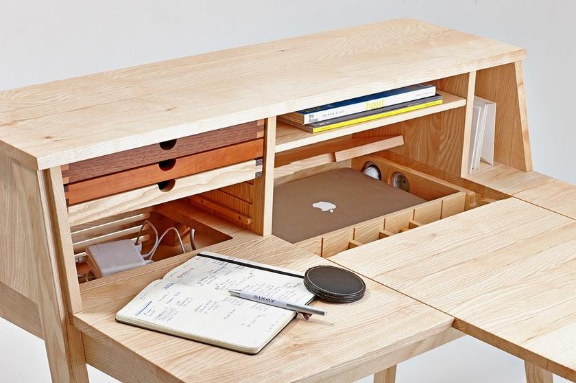 sixay furniture Письменный стол / туалетный столик из дерева Sixtematic sun-id-1494548 - Вид №1