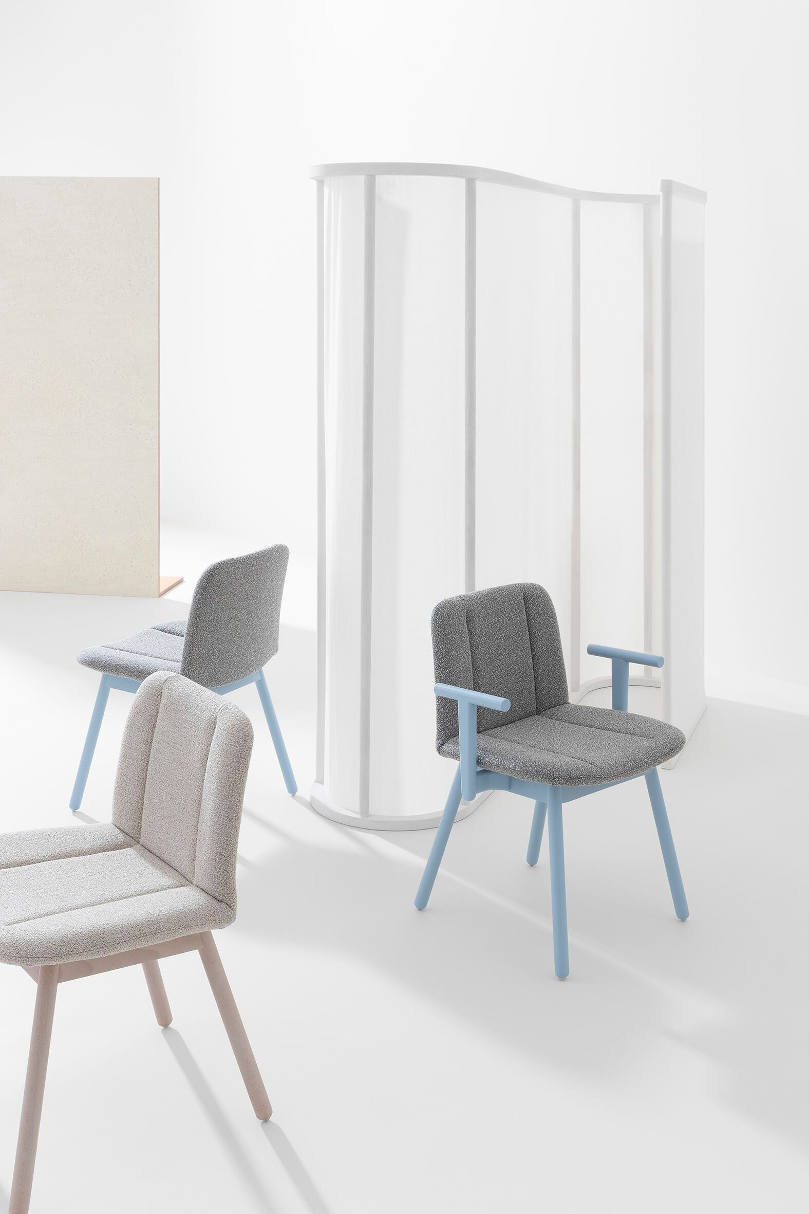 Мягкий стул из бука Billiani хиппи ARCH-00079453 - Вид №3