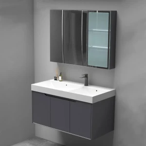 91714971 Комплект мебели Ceruttispa MAIELLA 80 10038 с зеркальным шкафом 80см STLM-1364961