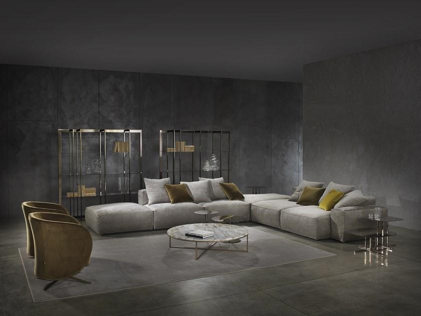 Marelli Модульный угловой диван из ткани с шезлонгом sun-id-1360314 - Вид №5