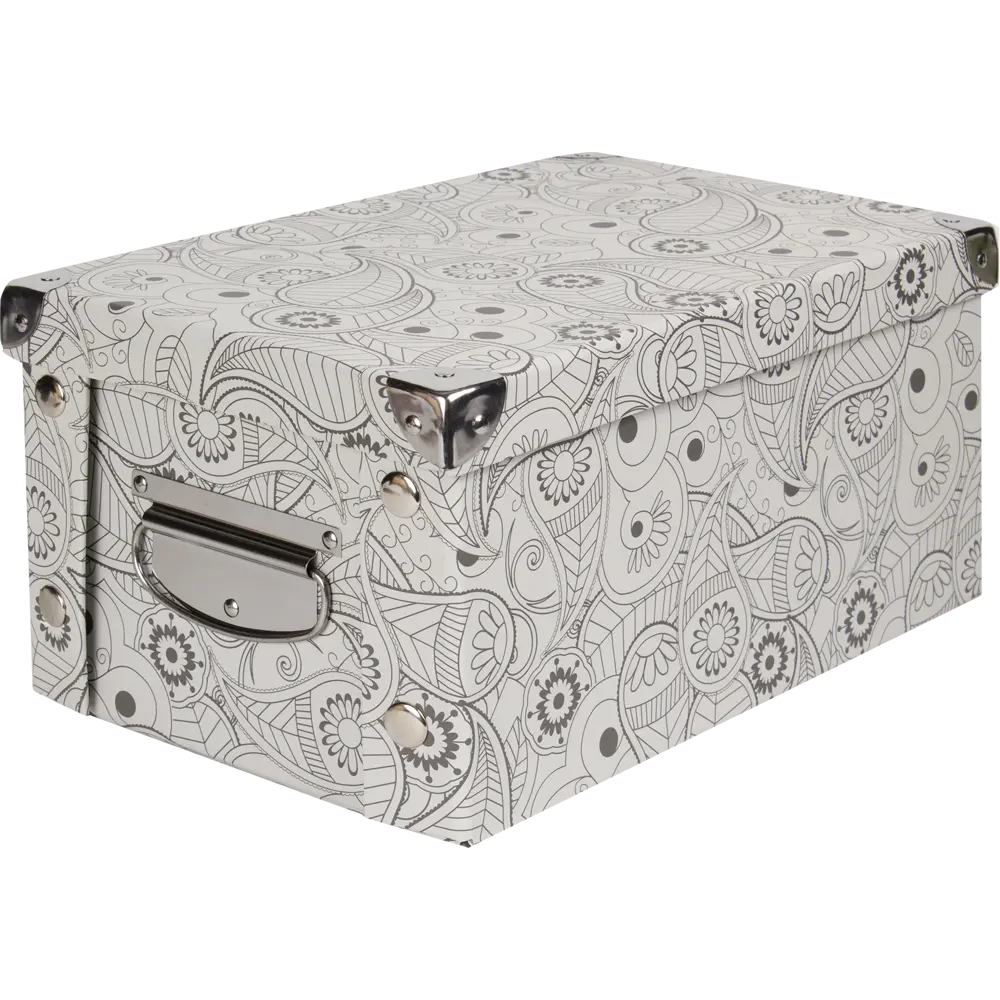 Коробка картонная 30x20x15 см узор STORIDEA STLM-2210334