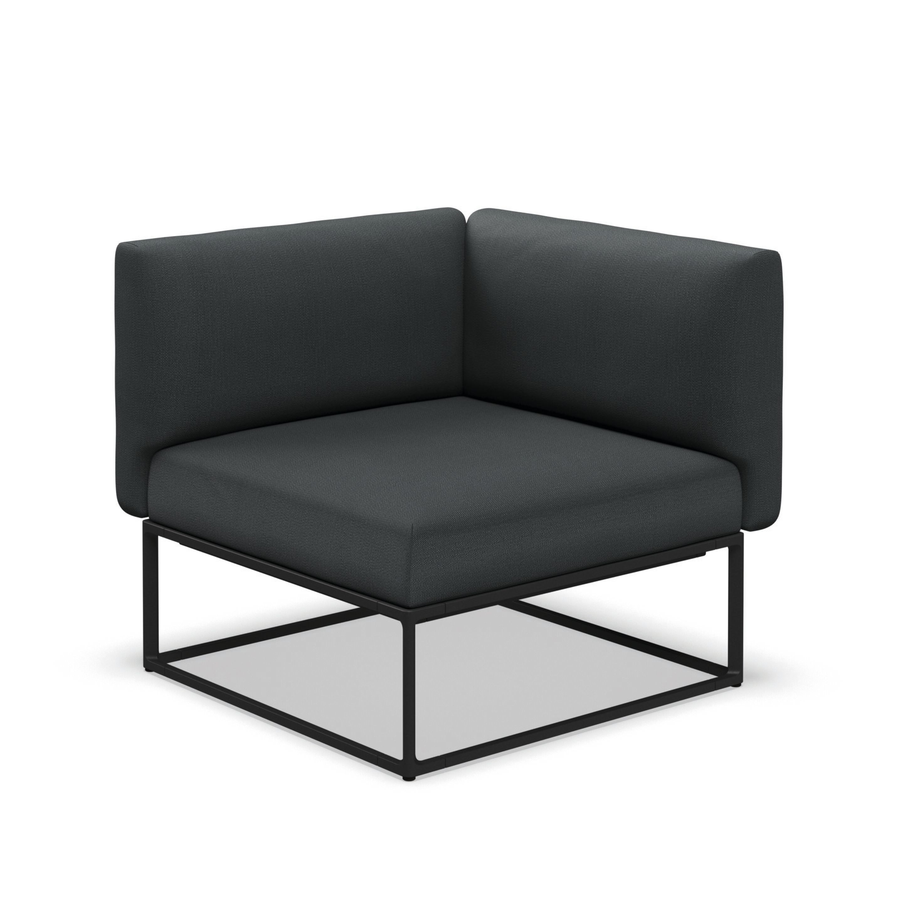 Угловое садовое кресло из ткани Gloster Майя ARCH-00051219 - Вид №12