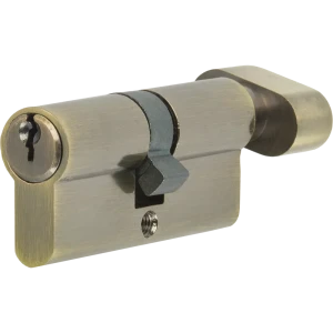 Цилиндр Нора-М Есо Z Лв-70 35x35 мм ключ-вертушка цвет бронза