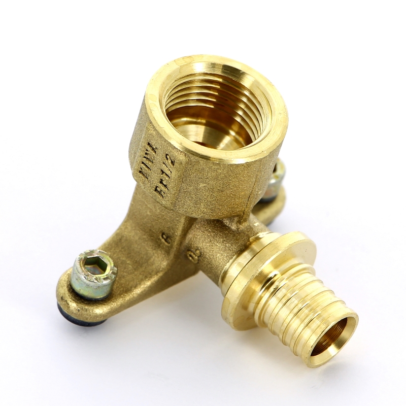 Водорозетка надвижная В латунная REHAU 16х1/2" с креплением 138461 - Вид №1