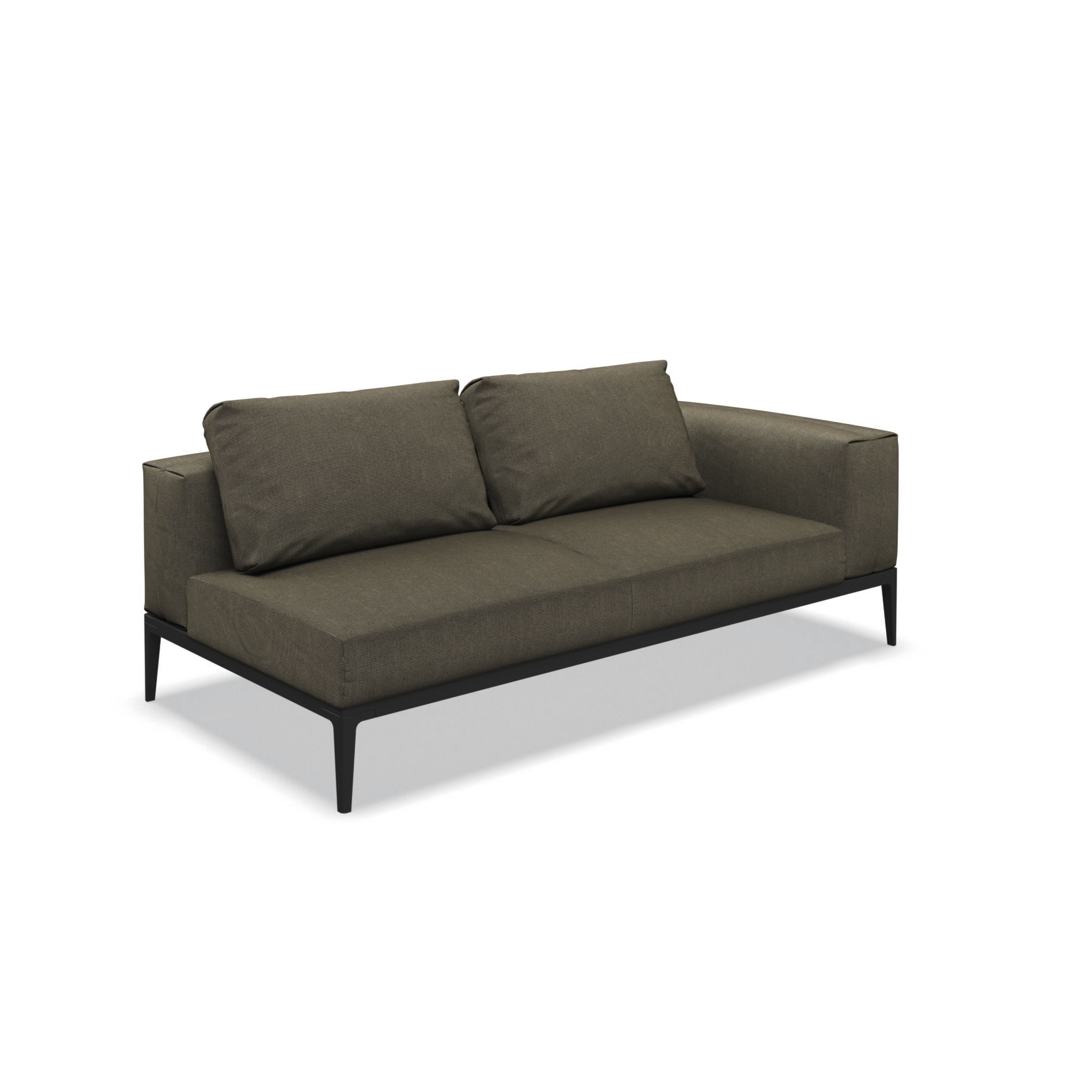 2-местный тканевый модульный садовый диван Gloster сетка ARCH-00041840 - Вид №44