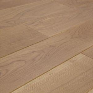 Массивная доска Amber Wood Pastello Дуб Натур (Гладкая) 300-1500х120 мм.