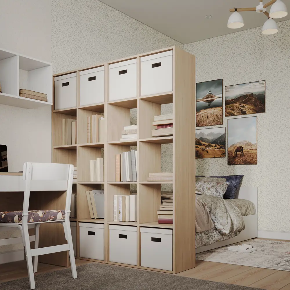 STORIDEA Складная картонная коробка 31×31×30 см для системного хранения 82861118 STLM-0037294 - Вид №6