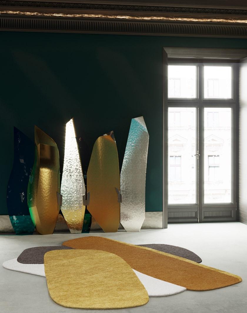 Tapis Rouge Ковер ручной работы из шерсти и шелка Abstraction Tr1761 - Вид №2