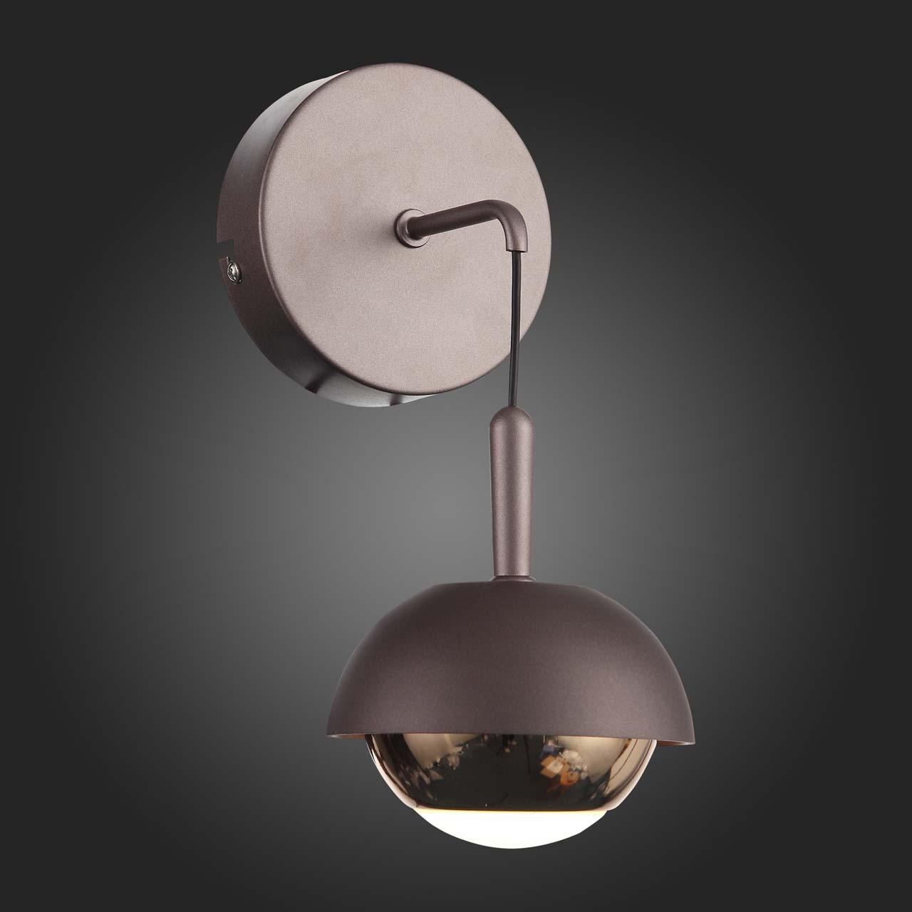 Бра настенное коричневое кофейное ST Luce Entolla SL1602.321.01 ST LUCE ENTOLLA 00-3930601 Коричневый  - Вид №3