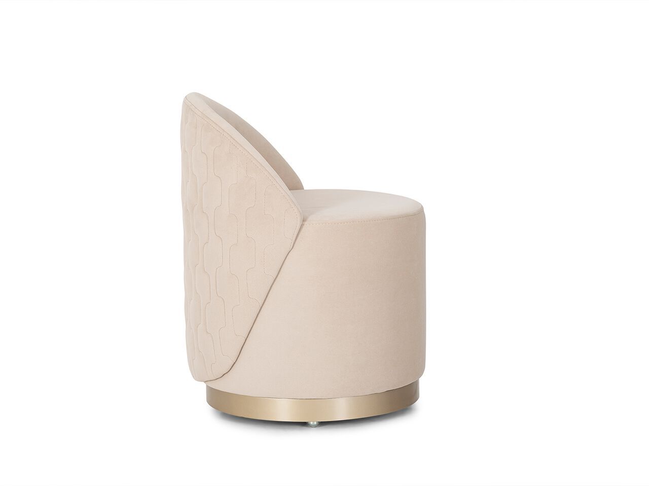 Низкий табурет с тканевой подкладкой со спинкой NDESIGN Tawny ARCH-00084407 - Вид №1