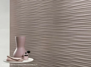 Atlas Concorde Объемная белая плитка для стен Mek