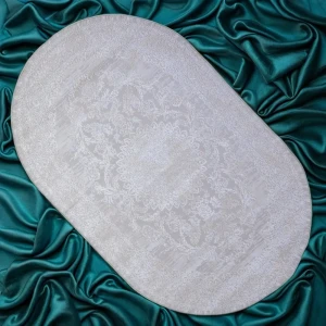 91577747 Ковер Elisa Elegance 4959Z Grey-Grey овал 150x230 см Полиэстер цвет Серый STLM-1039177