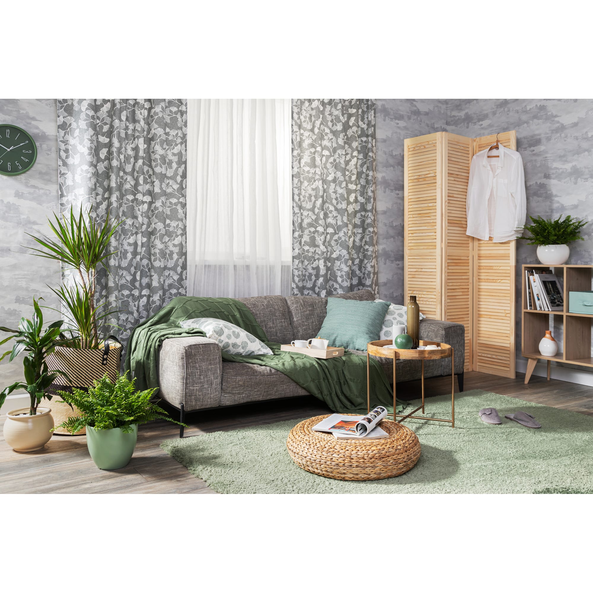 18875892 Горшок цветочный ø15 h13.5 см v1.5 л керамика зелёный Колор гейм Santreyd  - Вид №5