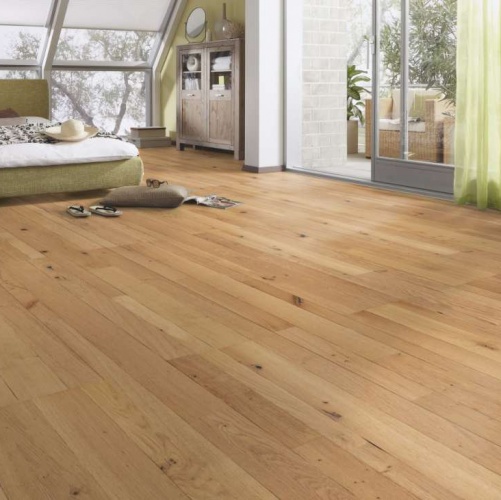 Паркетная доска Meister PС 400 Style Чистый 8264 Дуб Рустик с брашью (Текстурированная) 2400х255 мм 2300200062 - Вид №3