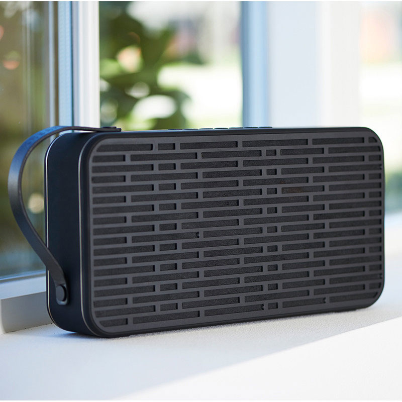 Колонка беспроводная с ремешком aSOUND чёрная KREAFUNK KFSC12 - Вид №5