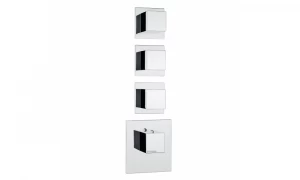 Z032205 + Z030210000 Смеситель & запорный кран Cube 5 Outlets (with diverter) HP BOSSINI