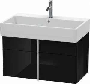 VA650704040 Тумбочка подвесная Vero Air #VA6507 784 x 431 мм Черный глянцевый лак
