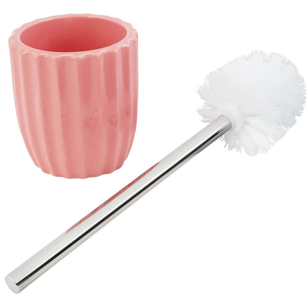 Ёршик для унитаза Swensa Roya цвет коралловый STLM-2183257 - Вид №3