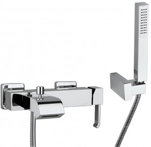 Paini Q 19CR105KM смеситель для ванны с аксессуаром