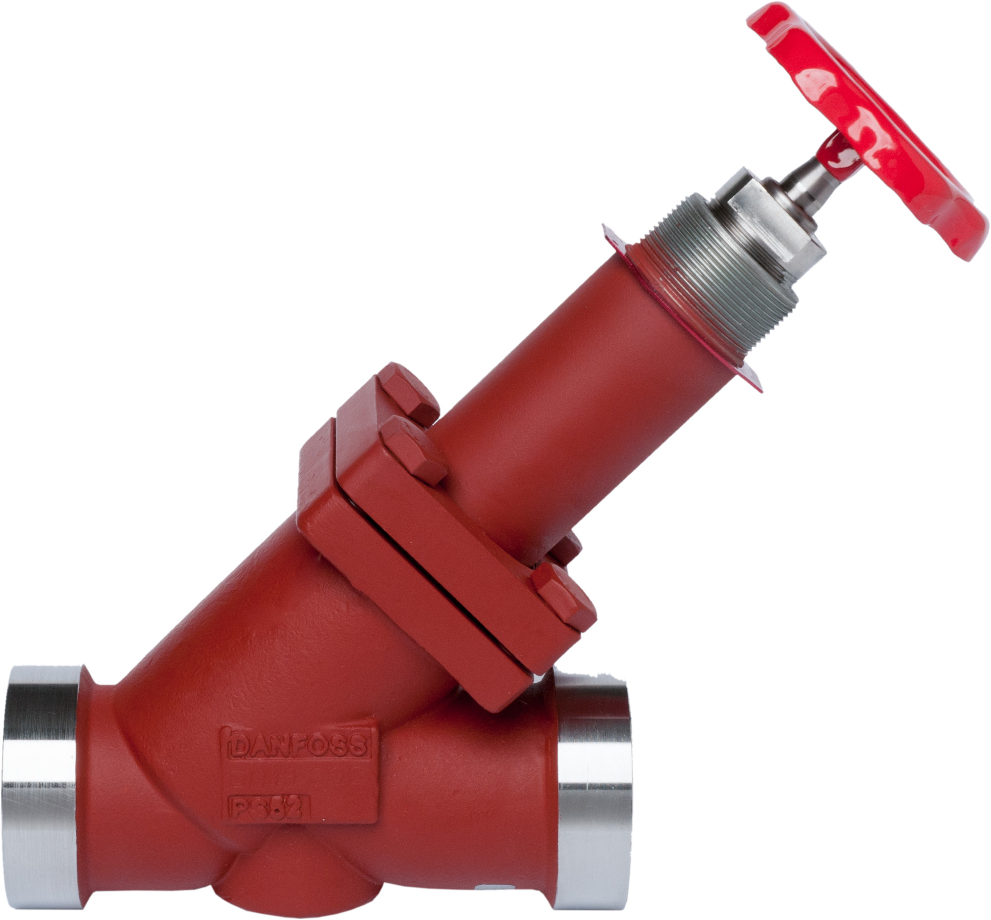 Danfoss SVA-L — запорные клапаны с удлиненным штоком SVA-L 20 D STR H-WHEEL Запорный клапан 148B5350  - Вид №1