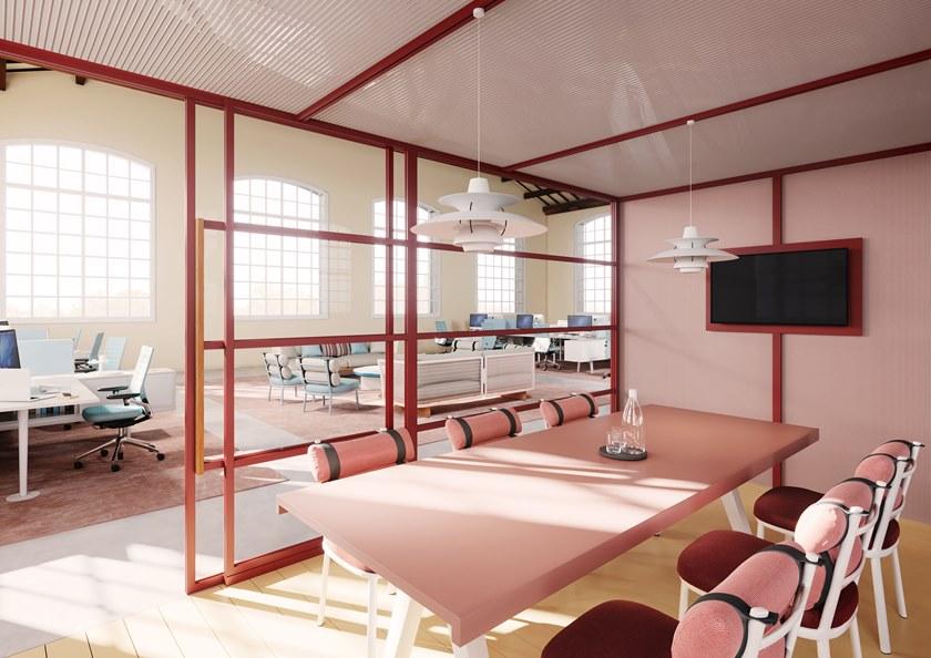 Kettal Офисная будка из алюминия с порошковым покрытием со встроенным освещением sun-id-1430441 - Вид №2