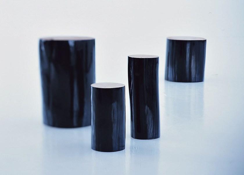 Gervasoni Низкий круглый журнальный столик для гостиной Log + news sun-id-1500325 - Вид №5