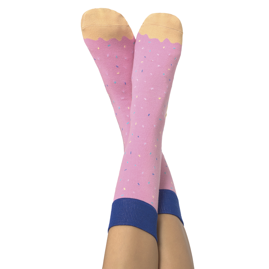 DYSOCDOUP Носки , doughnut, розовые Doiy  - Вид №3