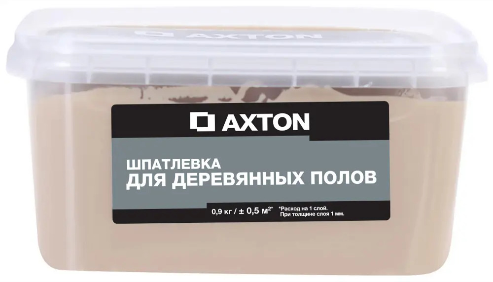 Шпатлёвка Axton для дерева Белое масло - защита и эстетика 81950917