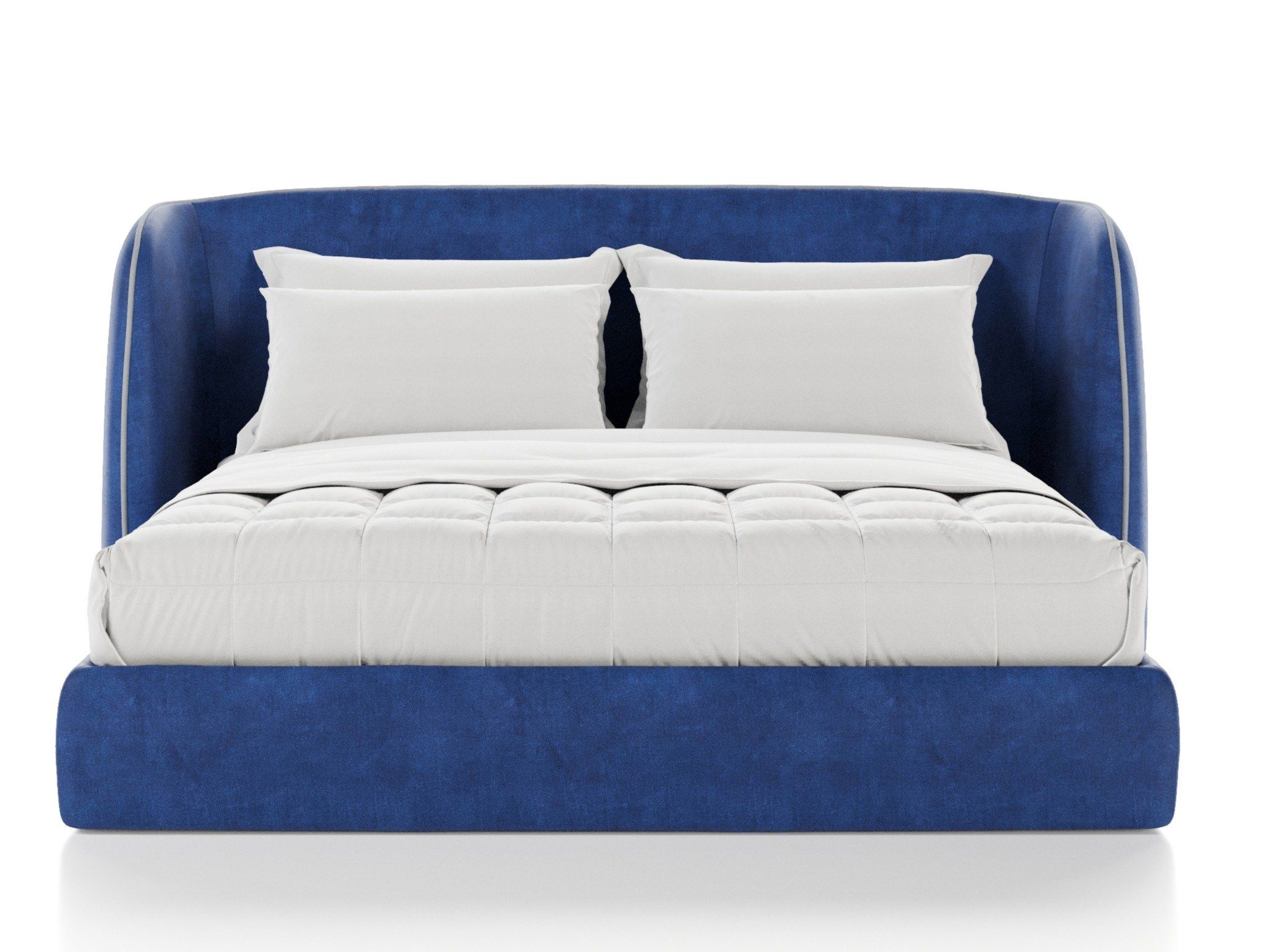 Тканевая кровать с мягким изголовьем Liu Jo Living Collection ARCH-00084405 - Вид №1