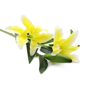 90521373 Искусственное растение Лилии Astra&Craft HY125-57002 84 см B Желтый STLM-0959095
