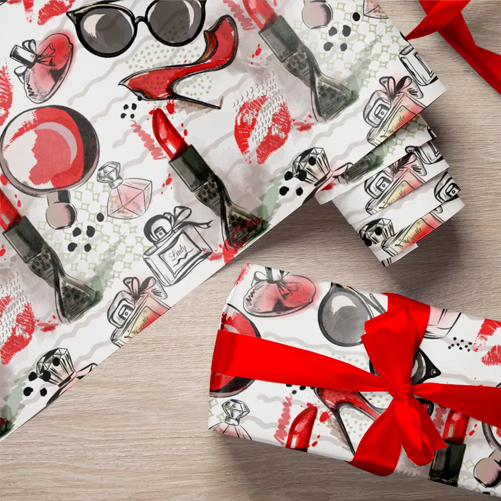 89353899 Бумага упаковочная «Fashion» 100x70 см цвет разноцветный STLM-0813255 Симфония 